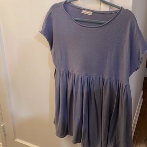 Periwinkle T-shirt dress